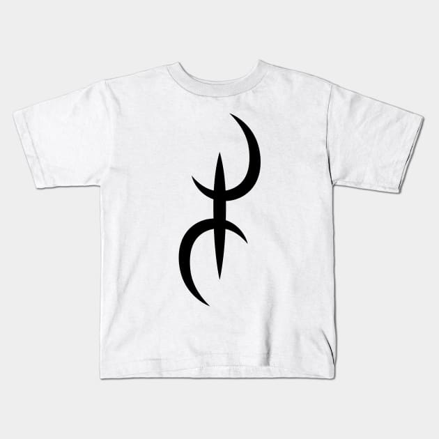 Amazigh Tifinagh Kids T-Shirt by samzizou